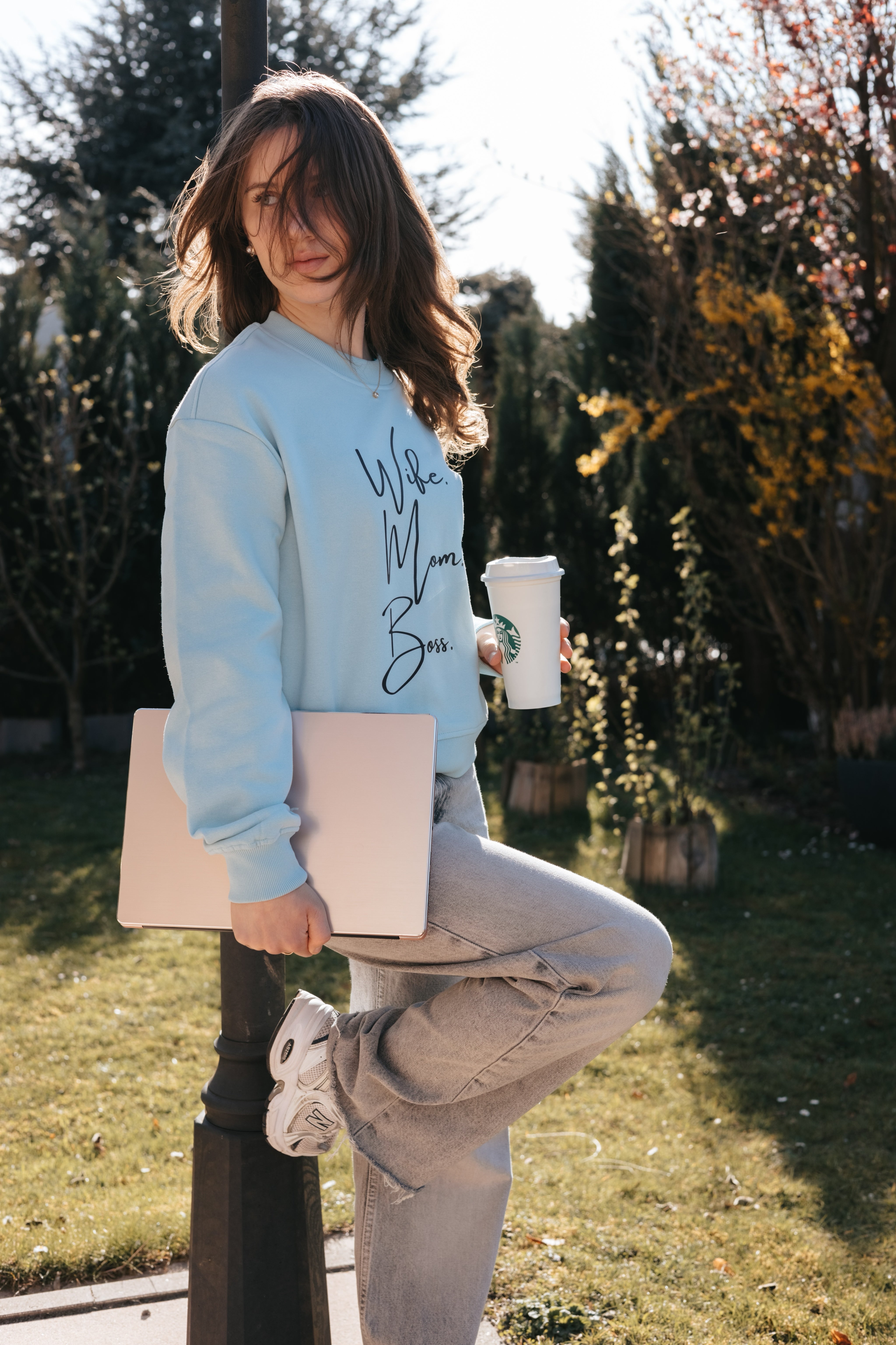 Sweatshirt "Wife.Mom.Boss."